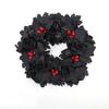 Autumn Maple Leaf Door Wreath Rustic Style Artificial Wreath Fall Wreath  Farmhouse Decor