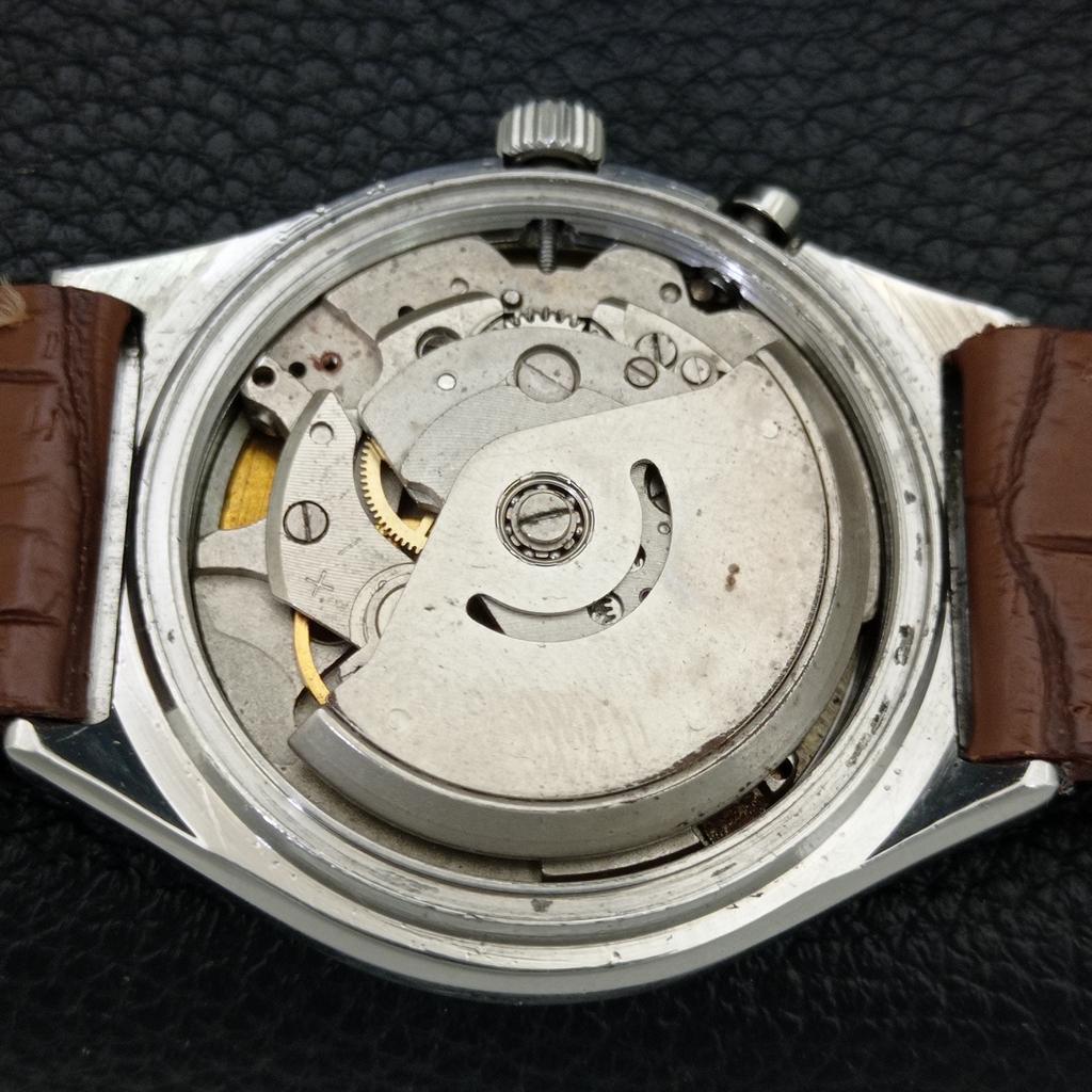 VINTAGE RICOH R31 AUTOMATIC JAPAN MENS YELLOW COLOR DIAL WATCH a707949-1