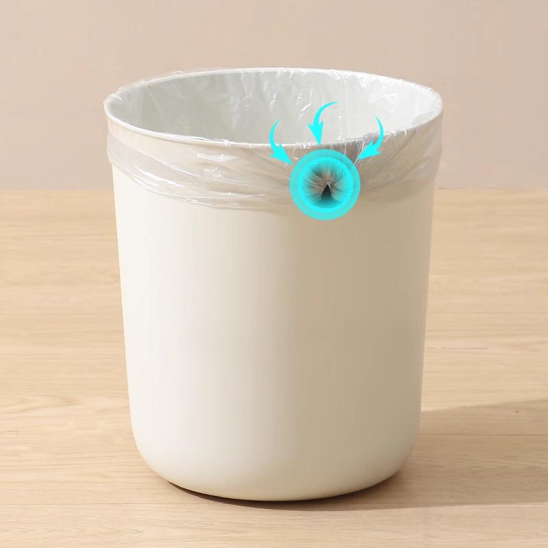 Large Capacity Lidless Trash Can for Bathroom and Kitchen - Waste Paper Basket, 2025 Model