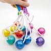 Novedad Bolas Clackers con Cuerda Juguetes Fidget Adultos Niños Ansiedad Alivio del Estrés Sensorial TDAH EDC Gadgets Geniales Juguetes Ansiedad