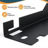 Plato de Alineación de Ruedas Acero Kit de Herramientas de Alineación de Ruedas de Coche Herramienta de Alineación de Convergencia de Ruedas Platos Accesorios Agujero para Colgar de Alta Resistencia
