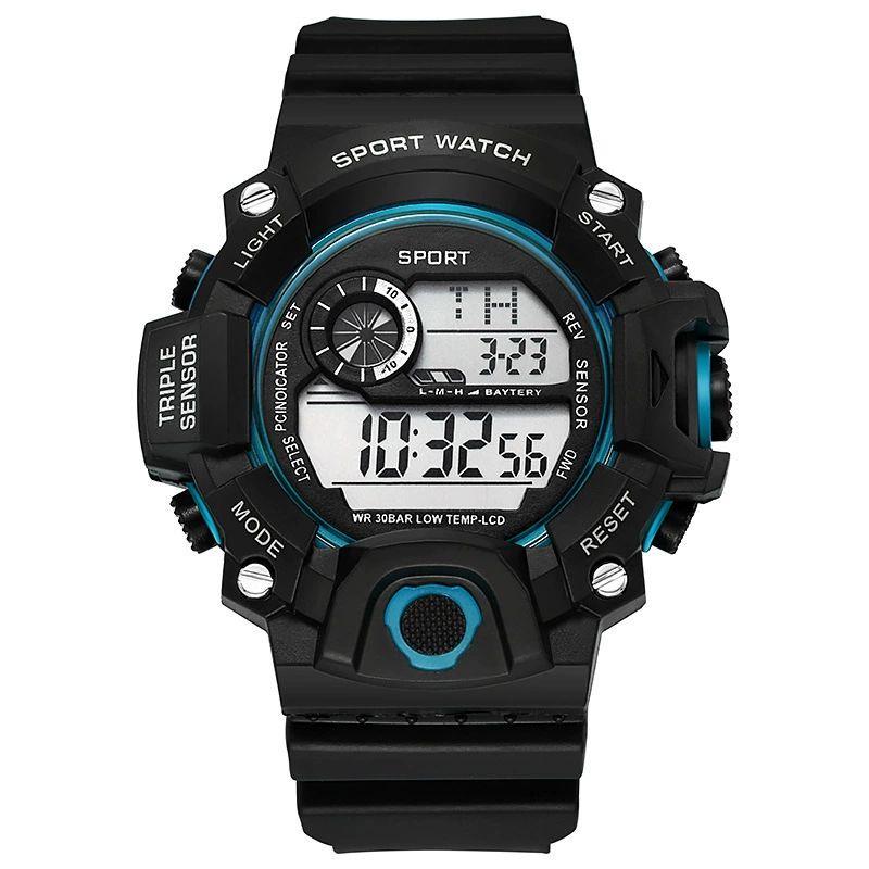 Available: Waterproof Multifunction Sports Watch for Men, Women & Students – Luminous Electronic Wristwatch