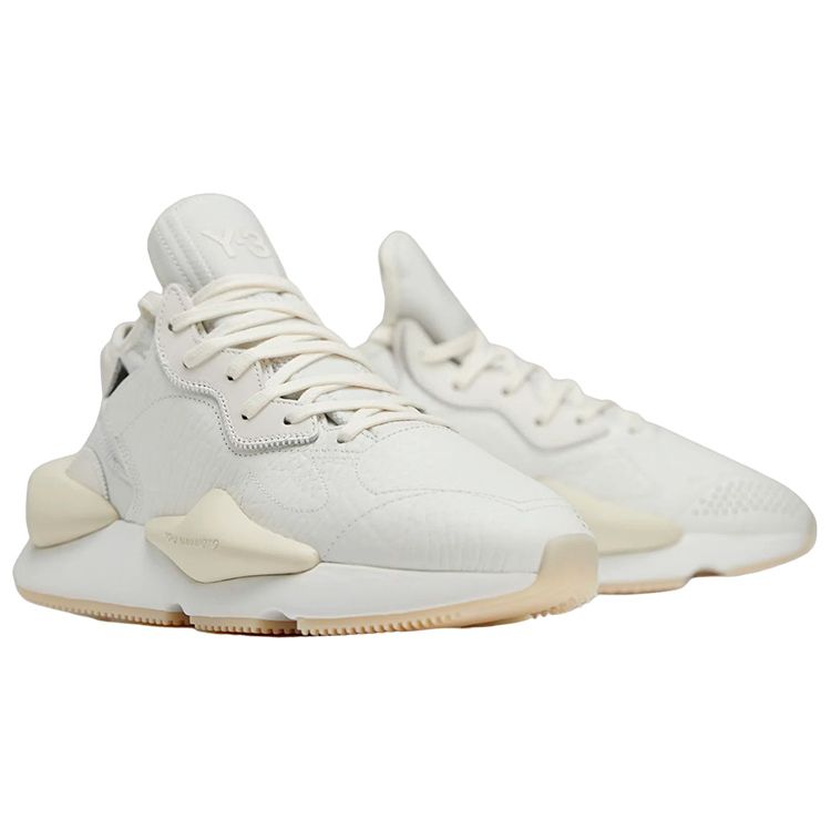 adidas Y-3 Kaiwa Triple White Unisex Sneakers Core-White Cream-White HR1951