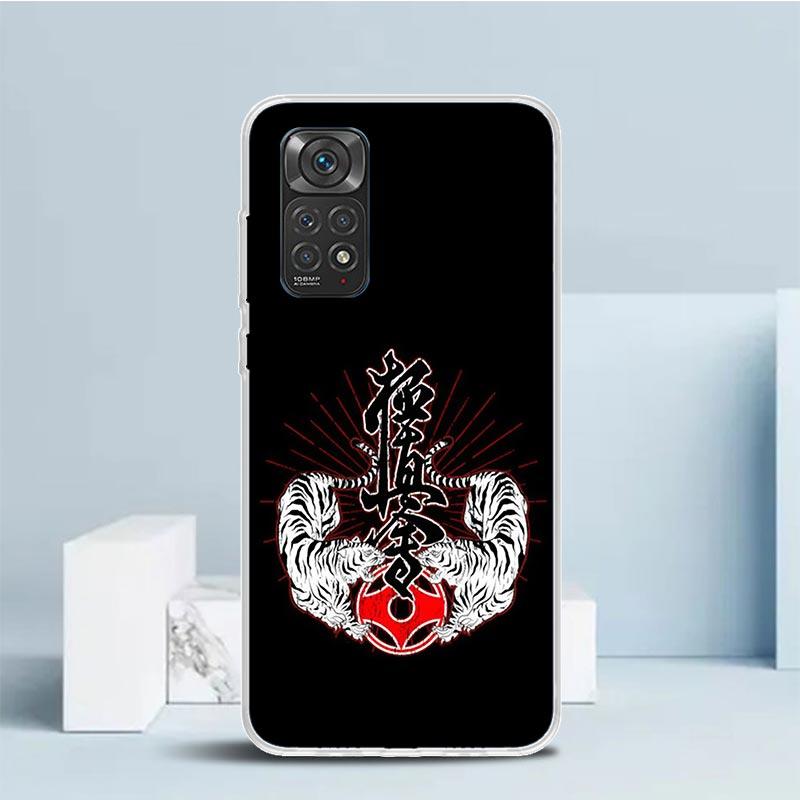 Oyama Kyokushin Karate Phone Case For Xiaomi Redmi Note 15 14 14S 13 12S 12 Pro Plus 11S 11 11T 11E 10S 10 + Soft TPU Back Cover