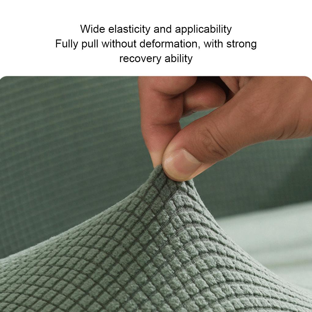 Stylish And Fashionable Chair Covers For Armchairs Full Furniture Solid Color Spandex Sofa Cover