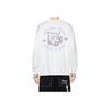 Onitsuka Tiger Graphic Tee Simple Letter Breathable Comfortable Round Neck Loose Sweatshirt Unisex tops White 2183B163-100