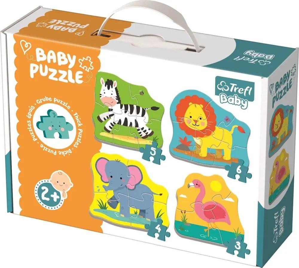 Puzzle Baby Classic Zwierzątka Na Safari 36073