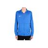 Nike Logo Print Stand Collar Knitted Long Sleeve Football Jersey Men jersey Blue BV6886-463