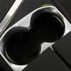 Car Center Console Water Cup Holder Trim Cup Holder Trim Sticker Forpeugeot 4008 5008 3008 GT 2017+