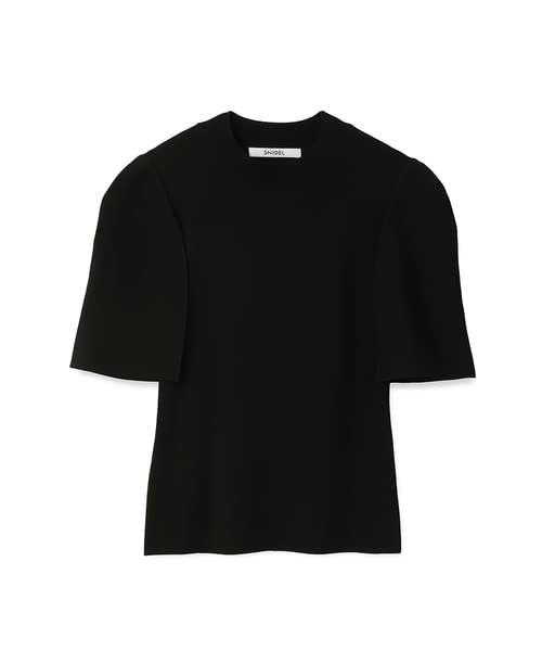 Snidel Cape Sleeve Knit Pullover SWNT232116 Black Women's