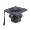 8W Solar Panel Operated 4 Inch Ventilation Fan For Outdoor Shed Pet House Air Quiet Motor