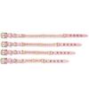 Adjustable Dog Cat Pearl Collars PU Rhinestone Cat Necklace Artificial Pearls Luxury Jewelry Neck Strap for Small Dogs