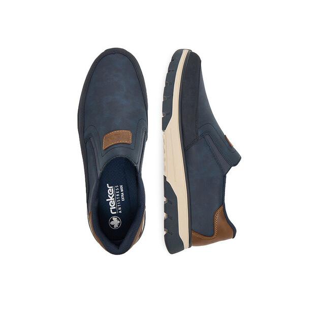 Полуботинки Rieker B9350-14 тёмно-синий