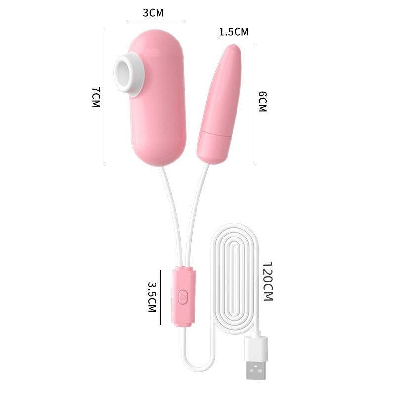 2 w 1 Wibratory ssące Masturbator żeński Stymulator łechtaczki Ssak łechtaczki Wibrator dla kobiet Zabawki erotyczne dla dorosłych 18 produktów