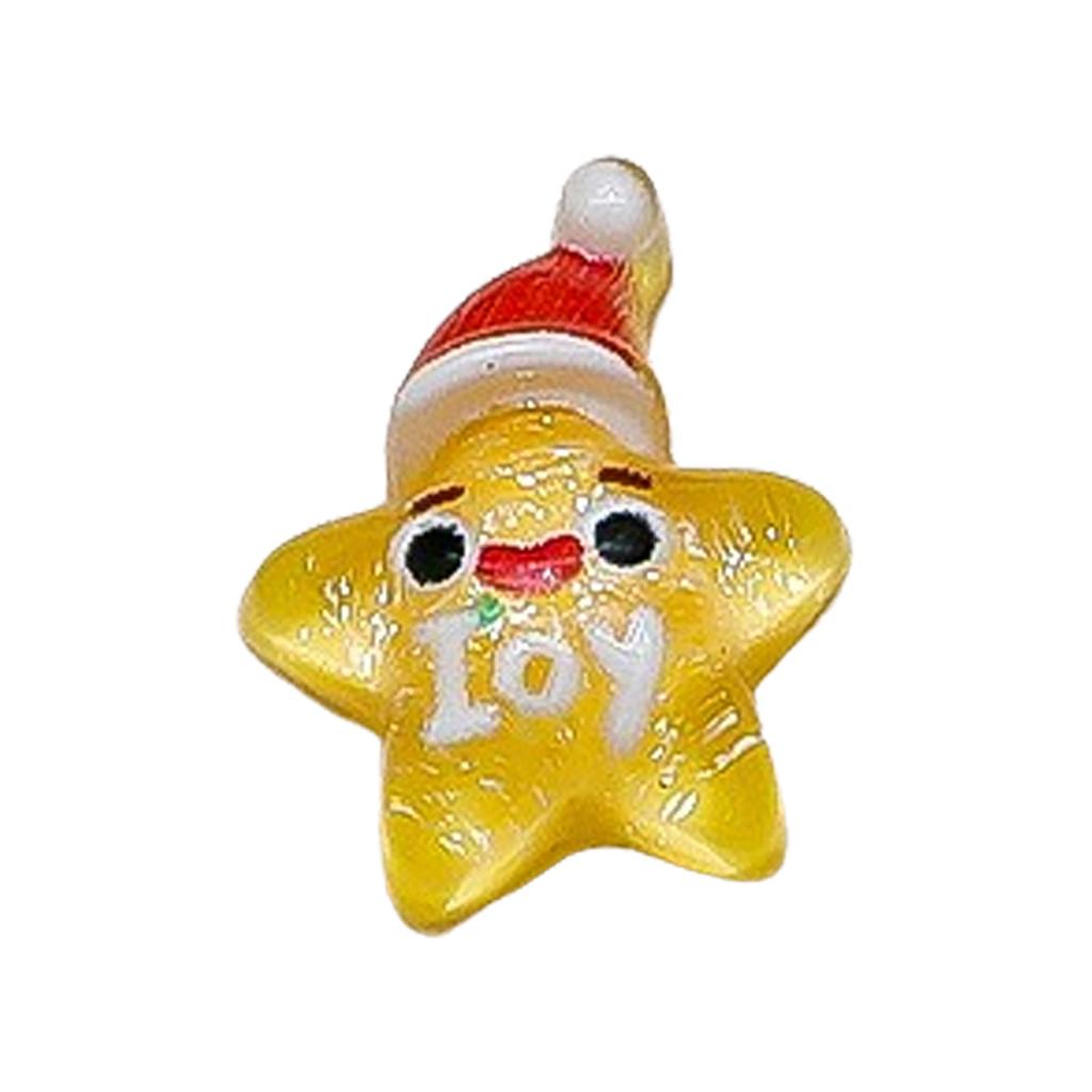 Nail Jewelry Resin Jelly Fine Flash Cartoon Elk Snowman Nail Drill