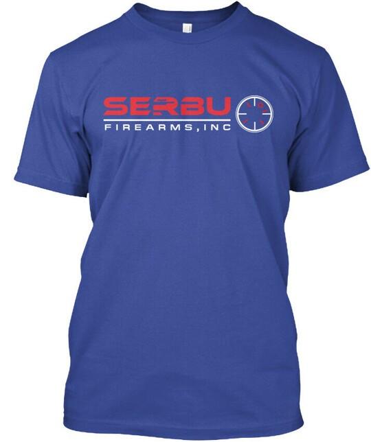 Mens Serbu Firearms Inc T-Shirt Made in the USA Size S to 5XL Unisex T-Shirt M