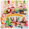 Best-Selling Toy Story Figures Keychain: Three-Eyed Alien, Buzz Lightyear, and Strawberry Bear Charms