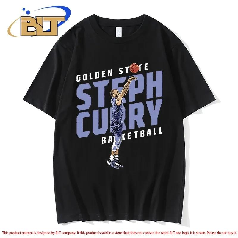 Stephen Curry Fan Clothing Summer Adult Short-sleeved Fashionable T-shirt Sports Tops for Ventilate Men and Women