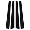 4pcs/set Glossy Black Car Pillar Posts Stickers Fit Hyundai Sonata Gold (India) 2002-2005 Auto Door Window Exterior Posts Trim Parts