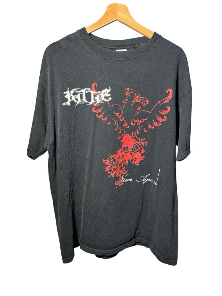 Rare Vintage 2006 KITTIE BAND T-SHIRT HEAVY METAL ROCK BAND CONCERT Sz XL Unisex T-Shirt M
