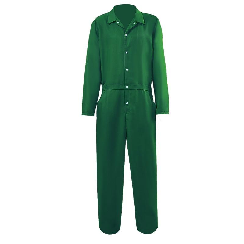 Halloween American Adult Men's and Women's Performance Costume Prisoner's Play Costume Orange Prisoner's Uniform C Uniform Factory