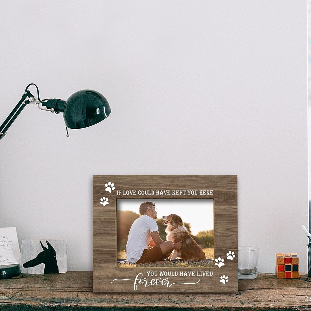 FONDCANYON Pet Memorial & Gifts - Dog & Cat Picture Frame 5x7