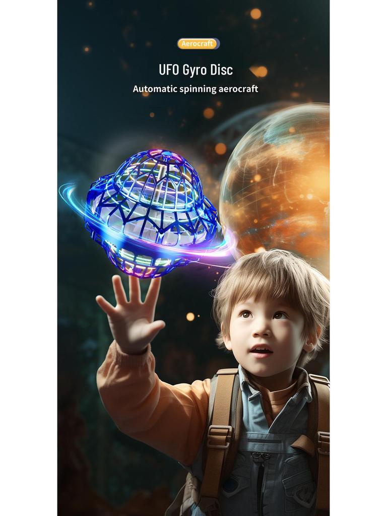 Smart Induction Flying Hover Ball - Magic Rotating Toy for Kids' Birthdays