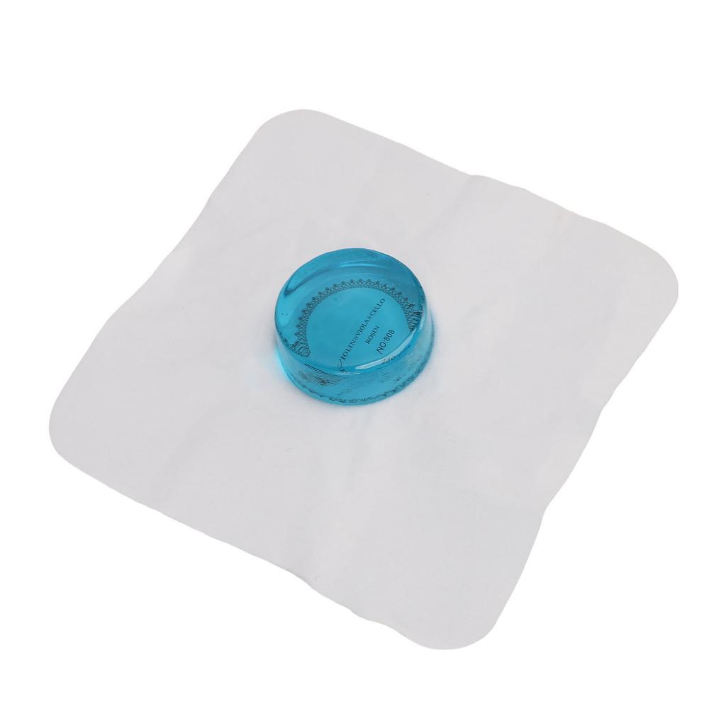 Violin Rosin High Purity High Friction Low Dust String Rosin for Viola Cello Erhu Music Instrument White