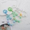 Buntes Blume Perlen Handy und Tasche Schlüsselanhänger Lanyard