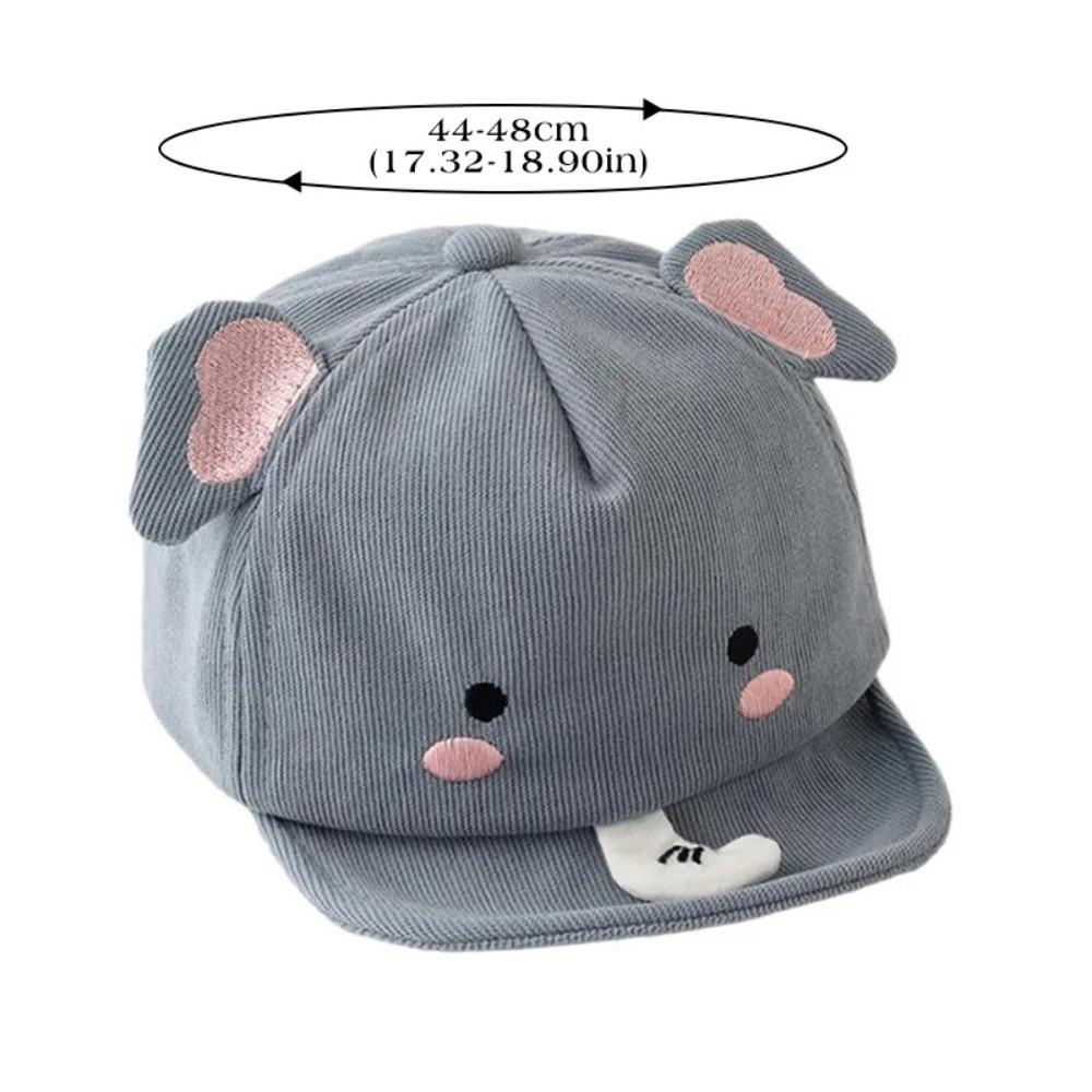 Cartoon Dinosaur Rabbit Infant Peaked Cap Cute Animal Kids Sun Hats New Baby Baseball Hat