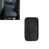PU Leather Car Armrest Cover Pad Center Console Box Cushion Mat red line