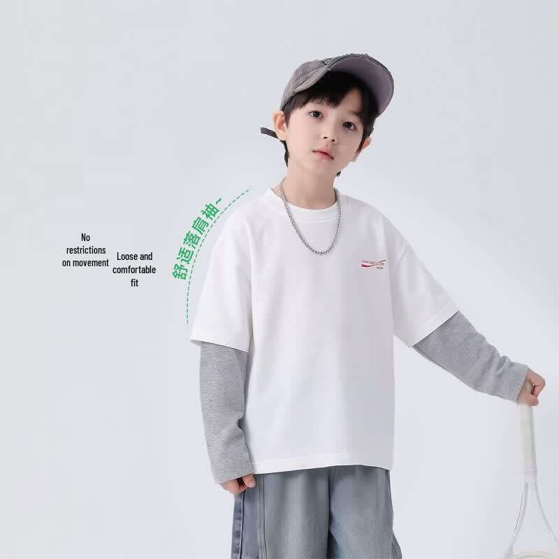 Boys' Cotton Long Sleeve T-Shirt