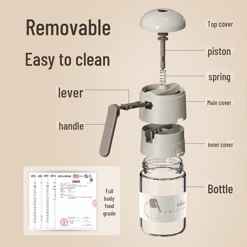 BEAR Kitchen Seasoning Jars & Dispensing Bottles