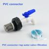 1/2" 3/4" 1" 1.2" 1.5" 2" Female/Male Thread ABS Plastic Connector Garden Irrigation Joint Fish tank Aquarium Drain Pipe Fitting