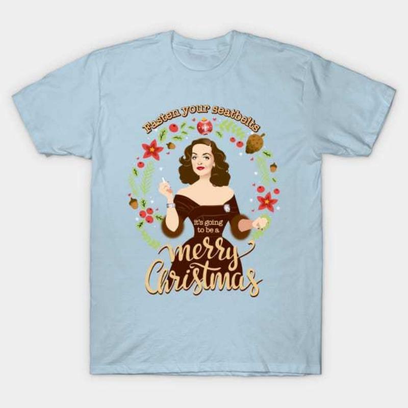 Merry Christmas Christmas Tree Summer Casual Fashion T-Shirt