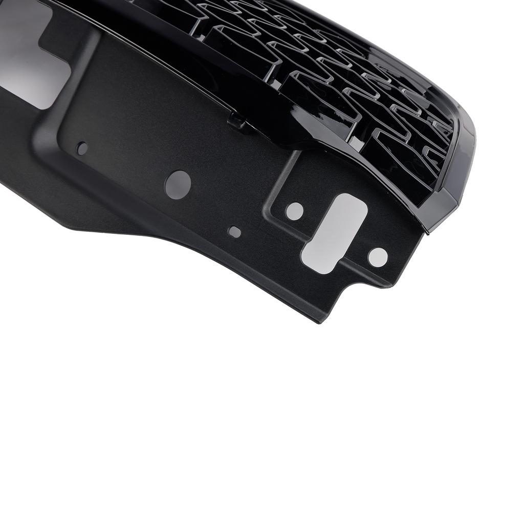 Dynamischer Stil Frontgrill Passform Land Rover Discovery 5 L462 2017-2020 Schwarz