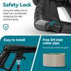 Yofidra High-Pressure Car Washer – Dual Water Intake (Self-Priming + Faucet) + All-in-One 0–180° Nozzle + Rich Foam Spray + 3-Axis Metal Pump