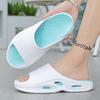 Step on shit slippers fashionable versatile personality thick indoor bathroom non-slip soft bottom comfortable couple one-word drag tide drag