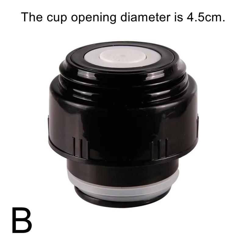 Bouchon de Rechange pour Thermos 4,5 cm 5,2 cm Qualité Alimentaire Étanche Bouchon Stopper pour Voyage Utilisation Quotidienne Extérieure
