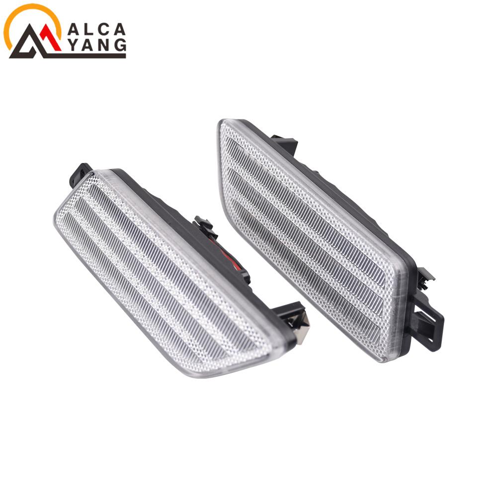 For 2014-2019 Porsche Macan 95B GENI LED Bumper Front Side Marker Light Amber
