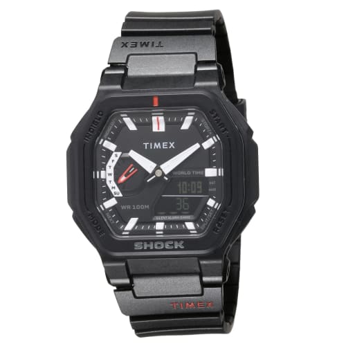 

TIMEX Men s Commando Watch TW2V35600 Black Quartz Watch