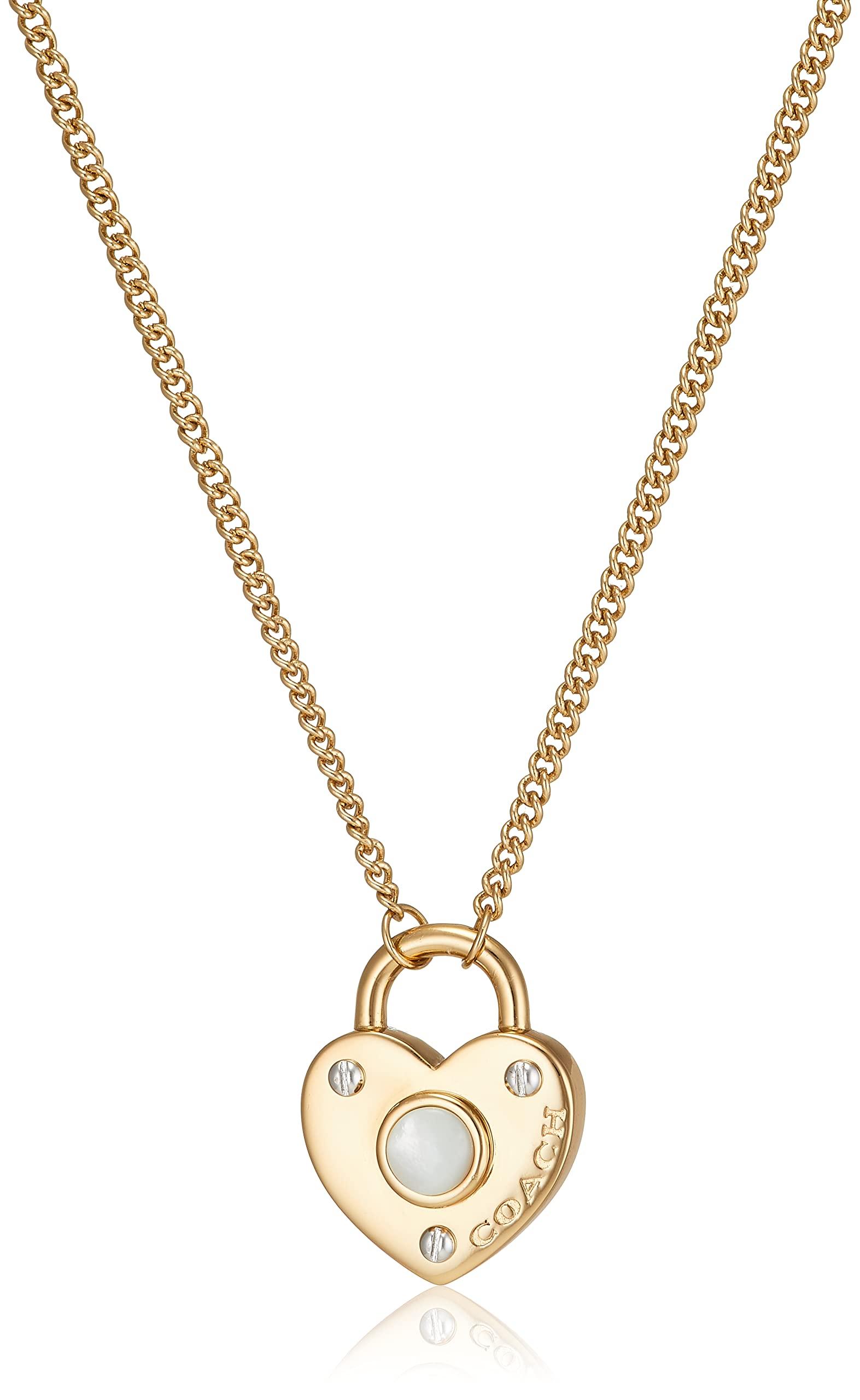

Necklace C4255 [Coach] Women s Gold/Pearl [Used]