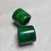 Men's Jadeite Green Dragon Thumb Ring - Chinese Style