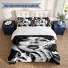 Lady Gaga (19) Duvet Cover Pillowcase 3 Piece Set Bedding Set 1 Duvet Cover with 2 Pillowcases for Bedroom Decor
