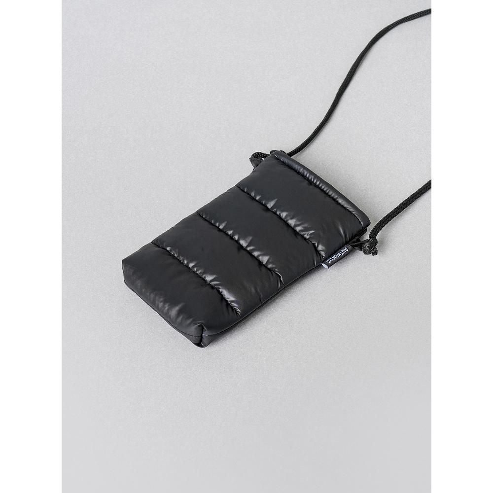 Daiso Padded Mini Crossbody Bag Black