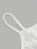 Sweet & Spicy Y2K Floral Camisole Crop Top - Slim, Navel-Baring Summer Tank for Women