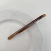 Korean Acetate One-Word Hair Clip: Elegant, Versatile Spring Hairpin for Women, 2025
