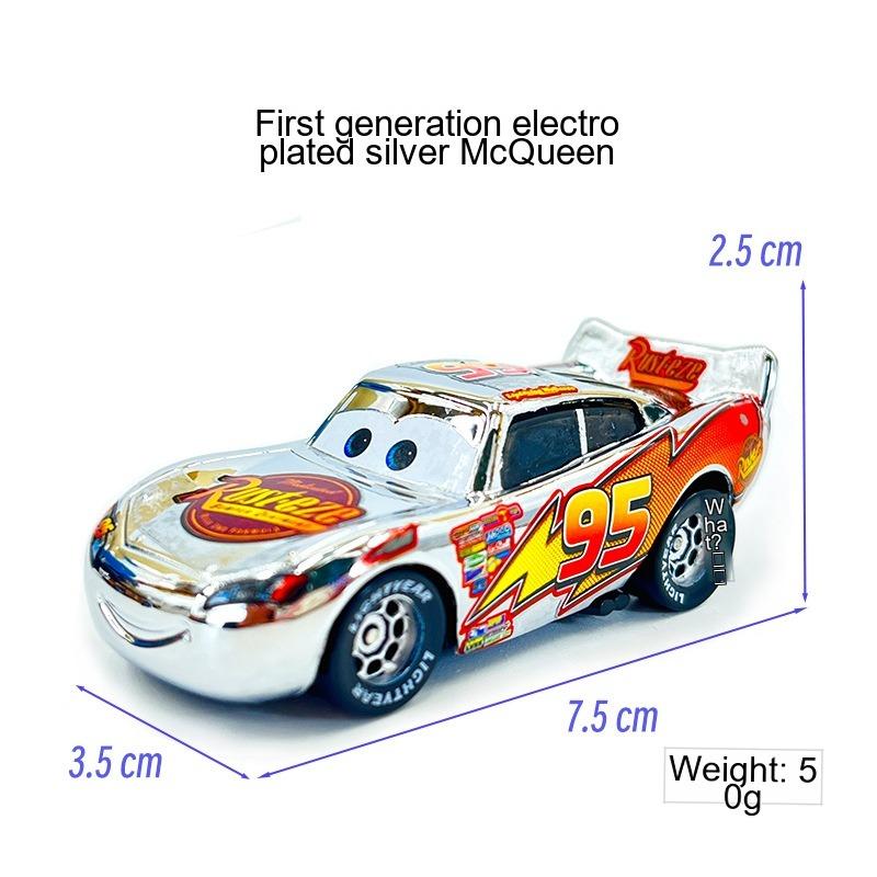 Racing Cars Cars Cars Police Cars Electroplated Toys Car Models