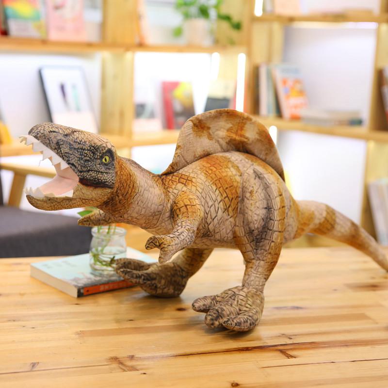 Simulatie Knuffeldinosaurus Pluche Speelgoed Spinosaurus Triceratops Tyrannosaurus Stegosaurus Seismosaurus Eng Dier Man Cadeau