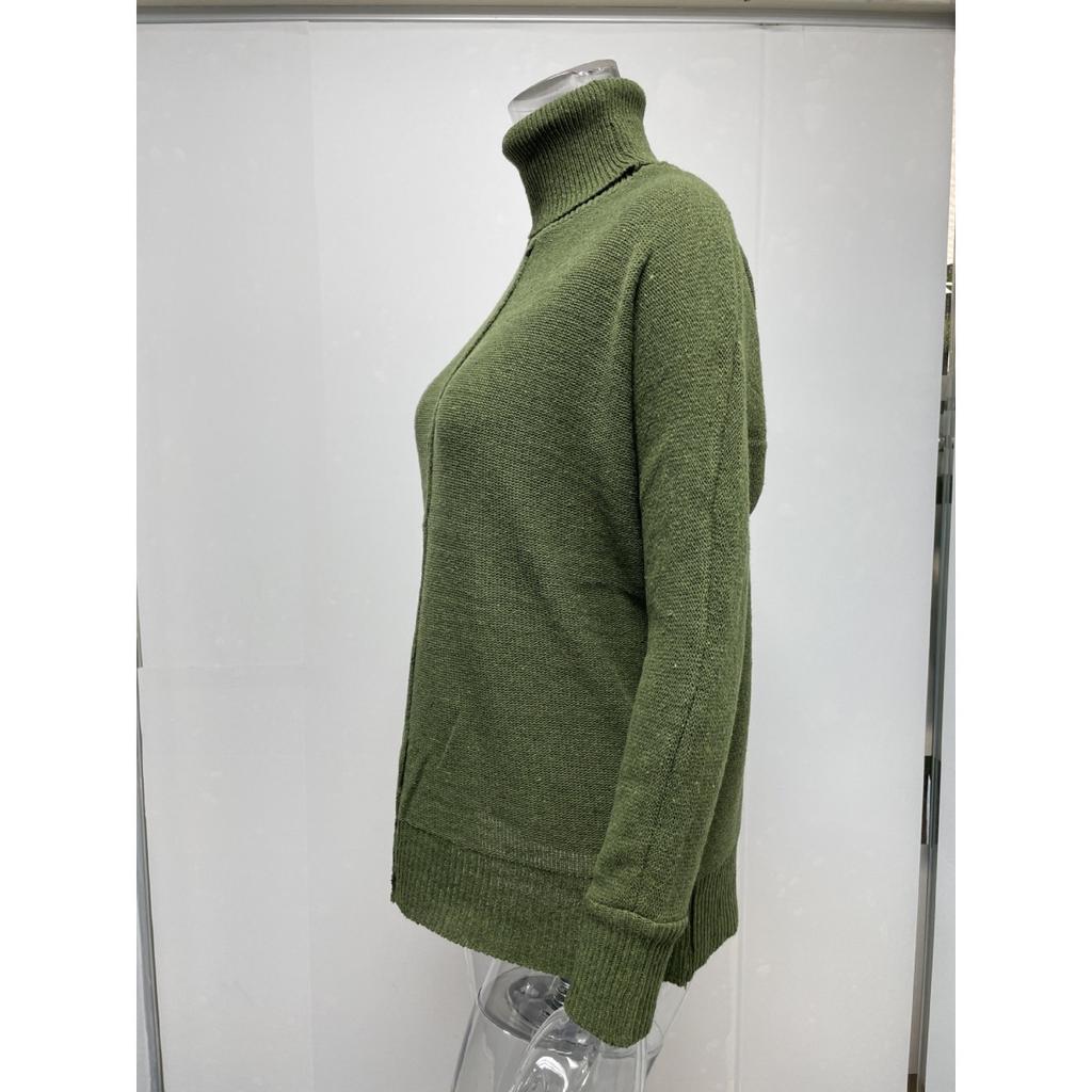 Damen Herbst- und Winter Langarm Rollkragen Locker Große Größe Pullover